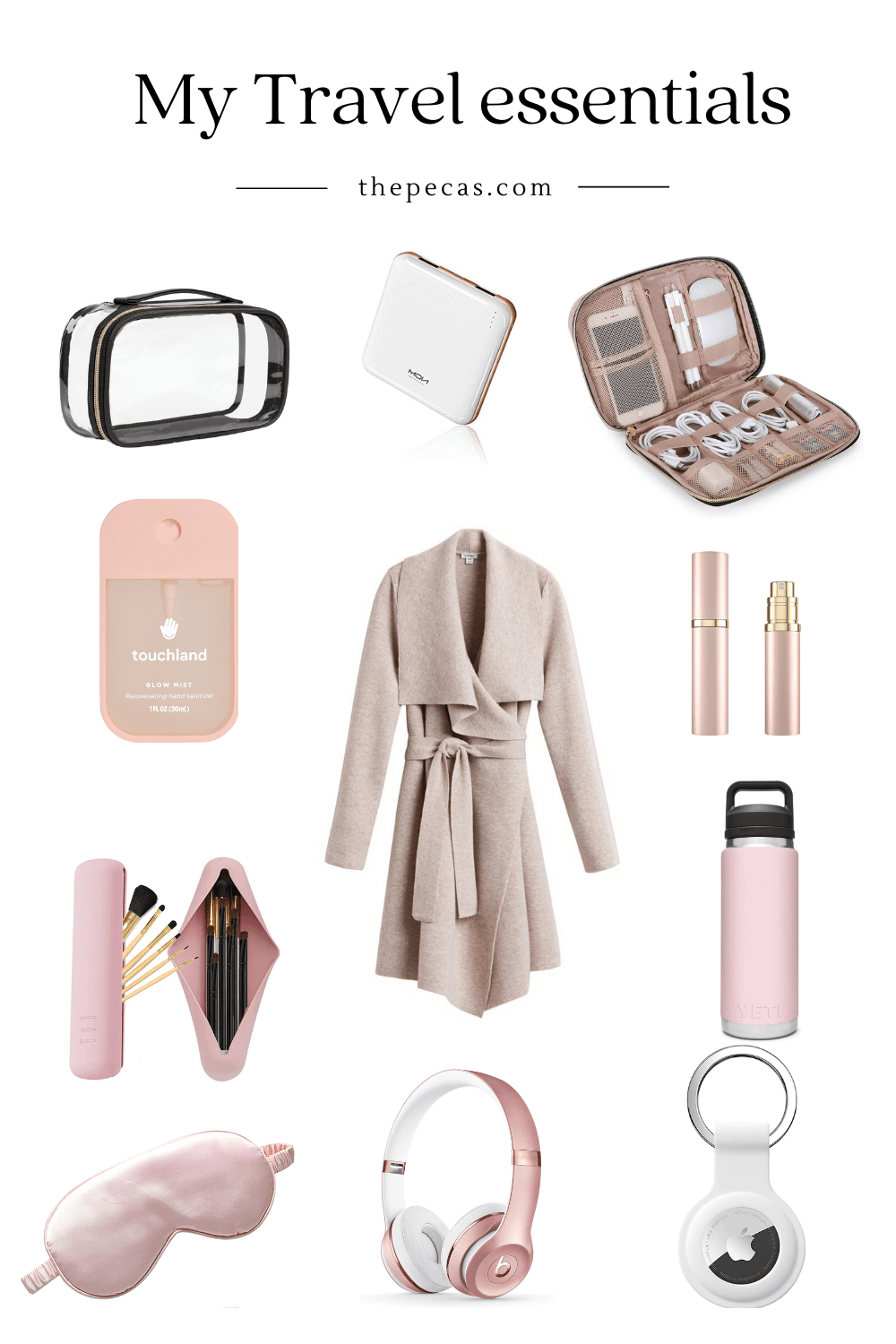 My Travel essentials